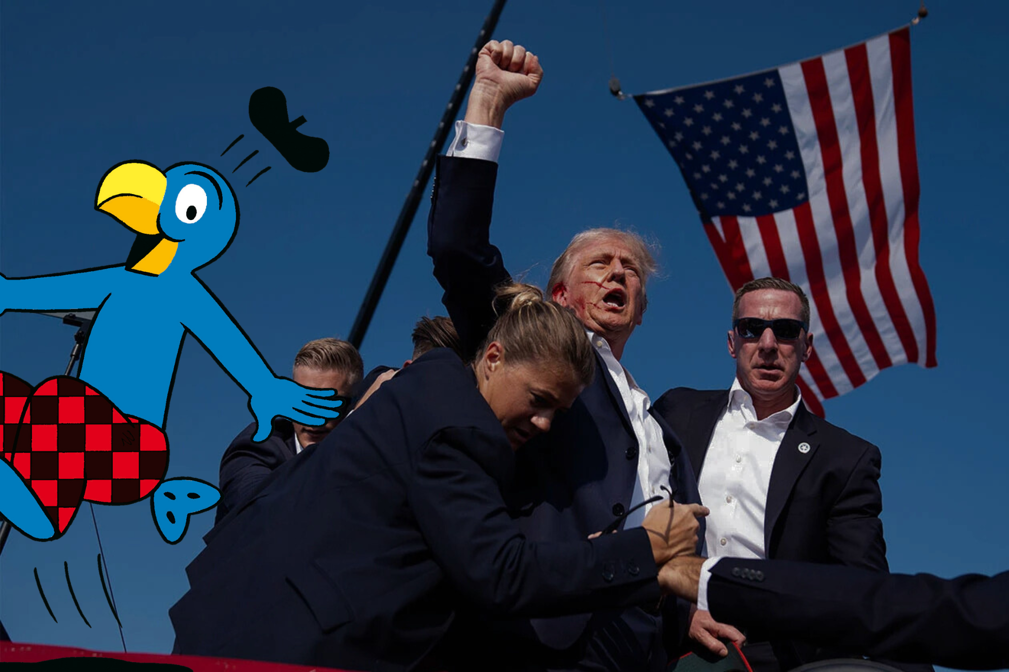 Jetzt ist Schluss: Globi verliert seine Sendung aufgrund von Kritik an Trump.