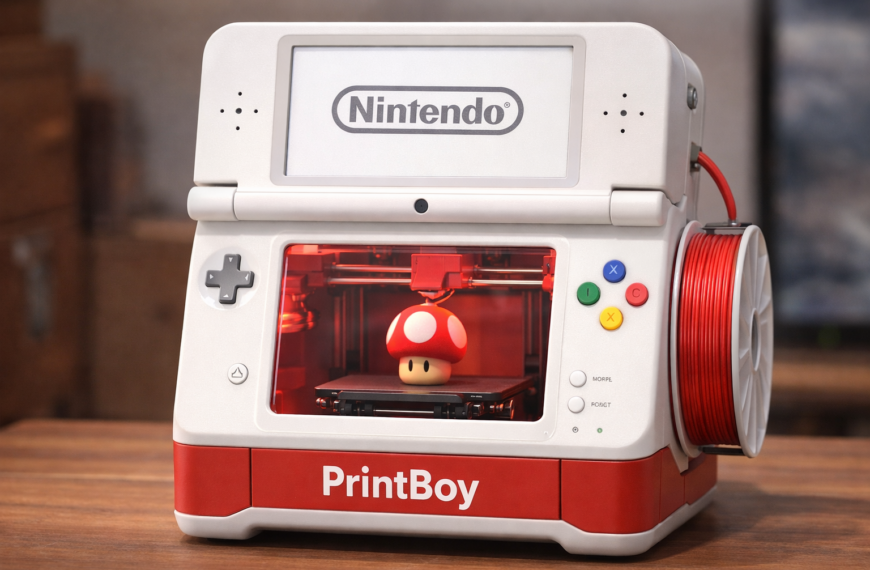 Nintendo stellt eigenen 3D-Drucker vor